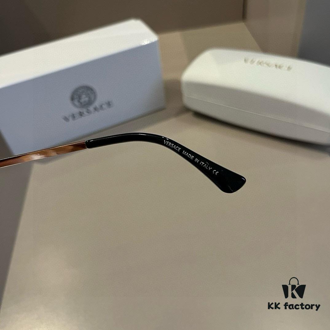 VERSACE Versace Fashion Sunglasses Unisex Polarized Sun Glasses for Men and Women Stylish Face-Framing Shades