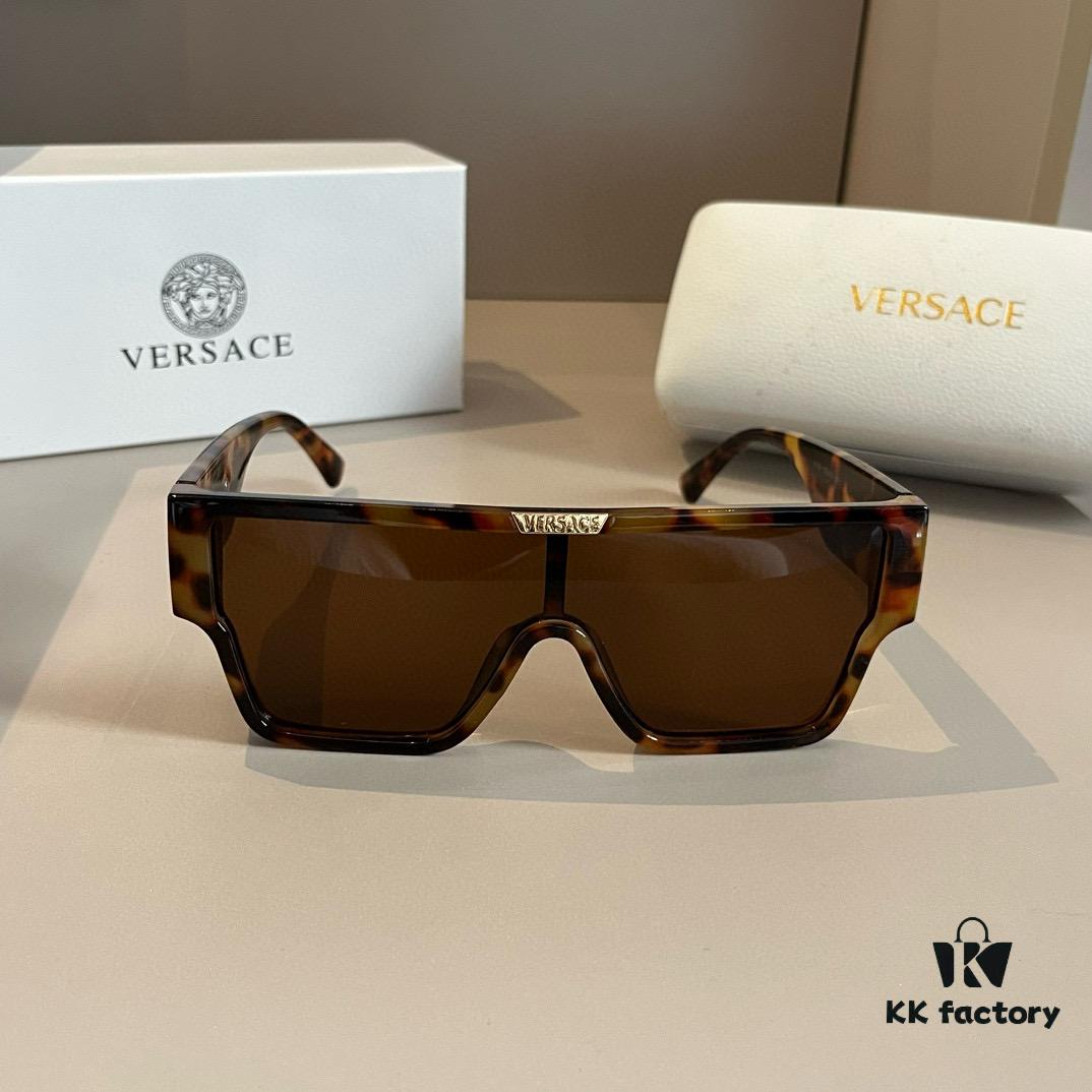 VERSACE Versace Fashion Sunglasses, Unisex European and American Style Sun Protection Glasses, Ideal Eyewear for Facial Contour Enhancement