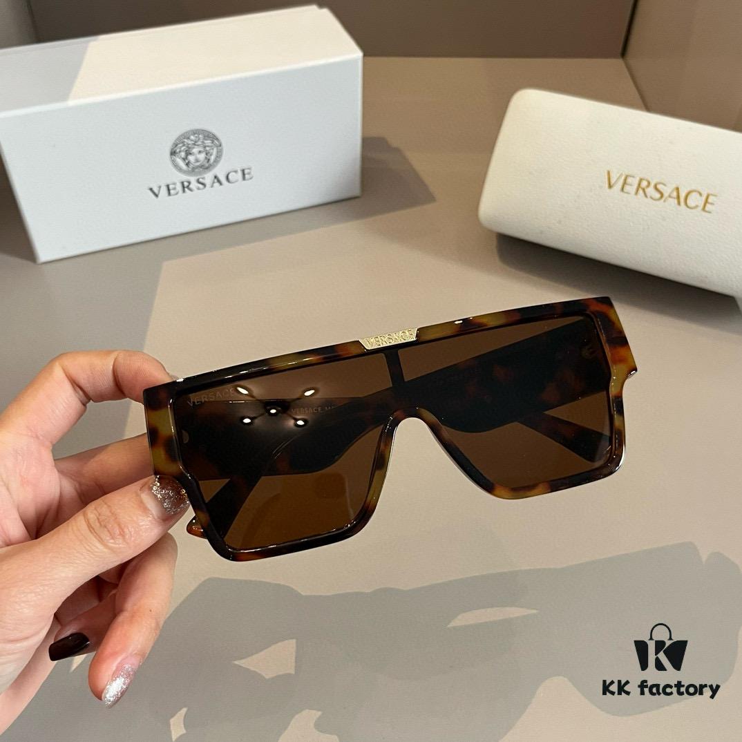 VERSACE Versace Fashion Sunglasses, Unisex European and American Style Sun Protection Glasses, Ideal Eyewear for Facial Contour Enhancement