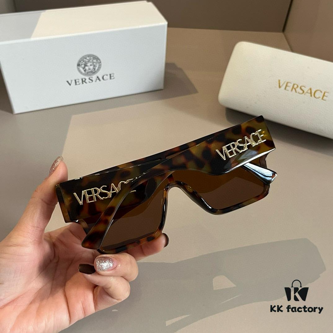 VERSACE Versace Fashion Sunglasses, Unisex European and American Style Sun Protection Glasses, Ideal Eyewear for Facial Contour Enhancement