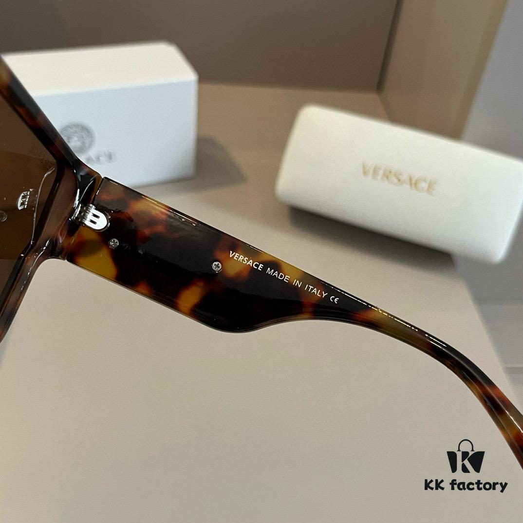 VERSACE Versace Fashion Sunglasses, Unisex European and American Style Sun Protection Glasses, Ideal Eyewear for Facial Contour Enhancement