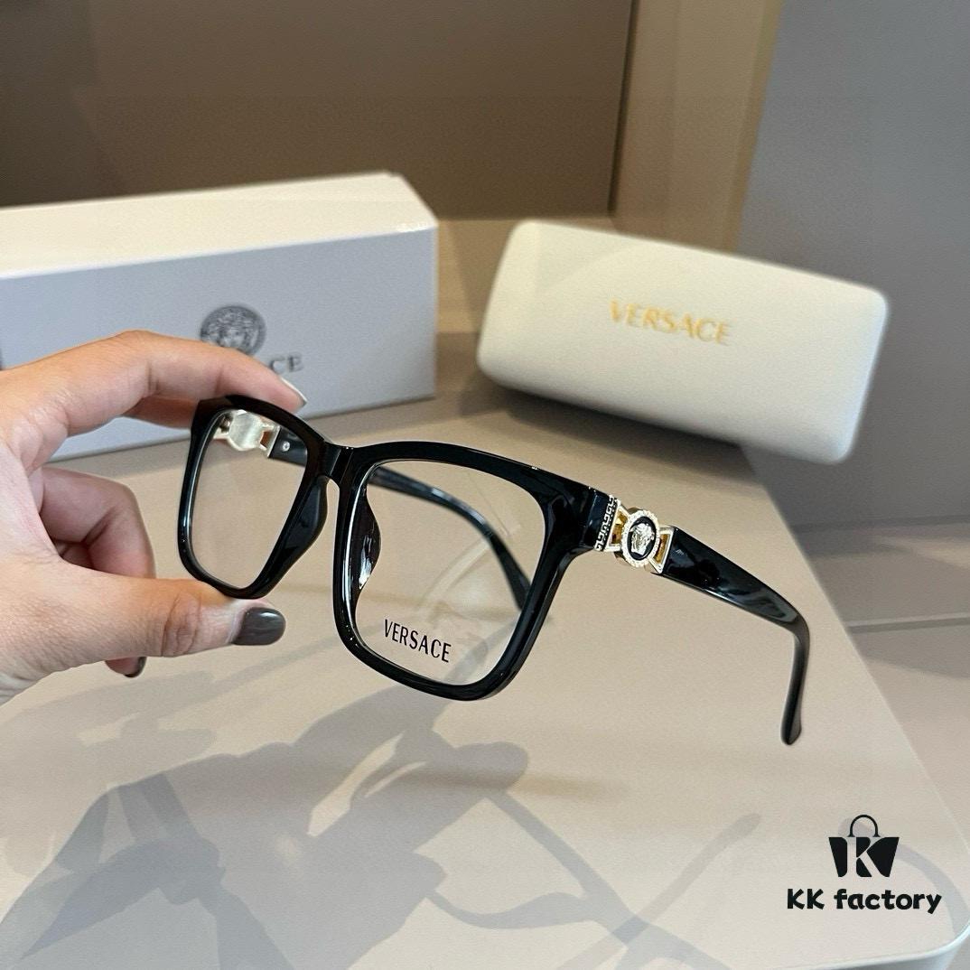 VERSACE Popular Optical Glasses, Unisex Blue Light Blocking Protective Eyewear, Sunglasses