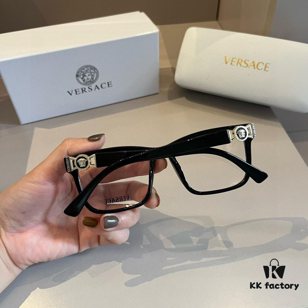 VERSACE Popular Optical Glasses, Unisex Blue Light Blocking Protective Eyewear, Sunglasses