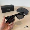 Prada Rada Cat-Eye Sunglasses, Trendy Rhombus Cat-Eye Design, Wide Fit for Cheekbone Coverage, Popular Among Celebrities and Instagram Influencers