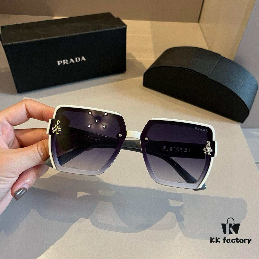 RADA Prada High-End Women's Sunglasses 🕶️, Sun Protection and Face-Framing Design