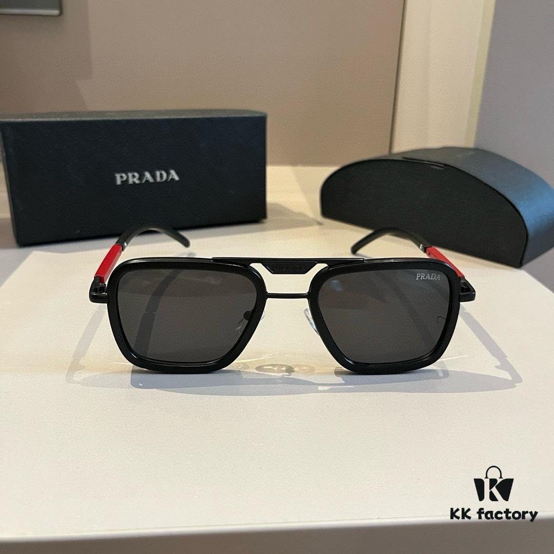 RADA Prada World-Class Craftsmanship. Polarized Sunglasses, High-End Fashionable Unisex Stylish Universal Slimming Frame Sun Glasses, High Quality! Ideal for Driving!