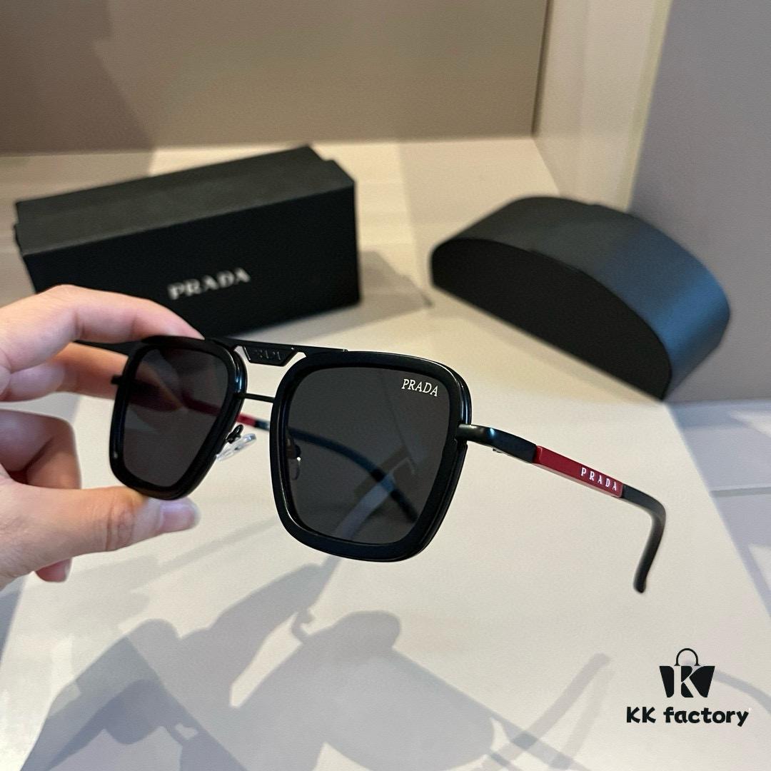 RADA Prada World-Class Craftsmanship. Polarized Sunglasses, High-End Fashionable Unisex Stylish Universal Slimming Frame Sun Glasses, High Quality! Ideal for Driving!