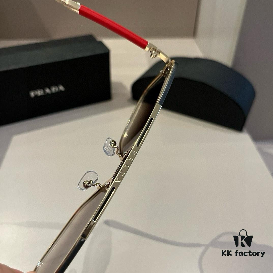 RADA Prada World-Class Craftsmanship. Polarized Sunglasses, High-End Fashionable Unisex Stylish Universal Slimming Face Sunglasses, High Quality! Driving Sunglasses! Eyewear Shades