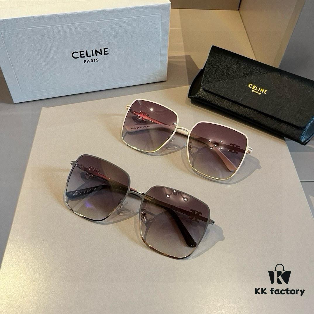 Celine Popular Best-Selling Sunglasses, Stylish Eyewear for Face Contour Enhancement