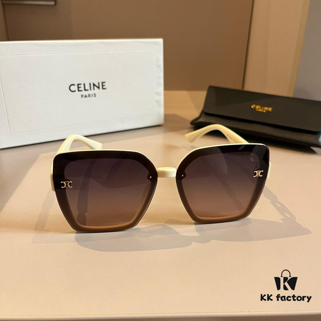 Celine New Archway Sunglasses with Thick Metal Temples Exude Retro Charm