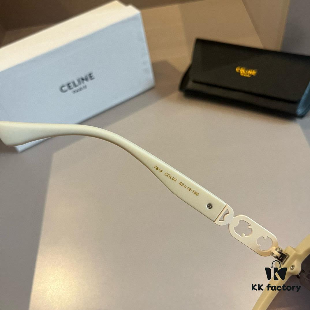 Celine New Archway Sunglasses with Thick Metal Temples Exude Retro Charm