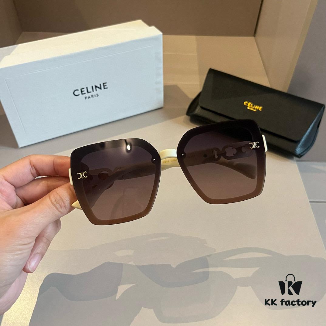 Celine New Archway Sunglasses with Thick Metal Temples Exude Retro Charm