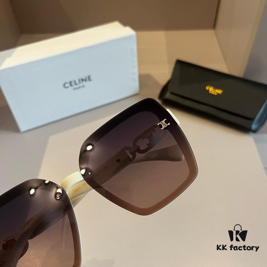 Celine New Archway Sunglasses with Thick Metal Temples Exude Retro Charm