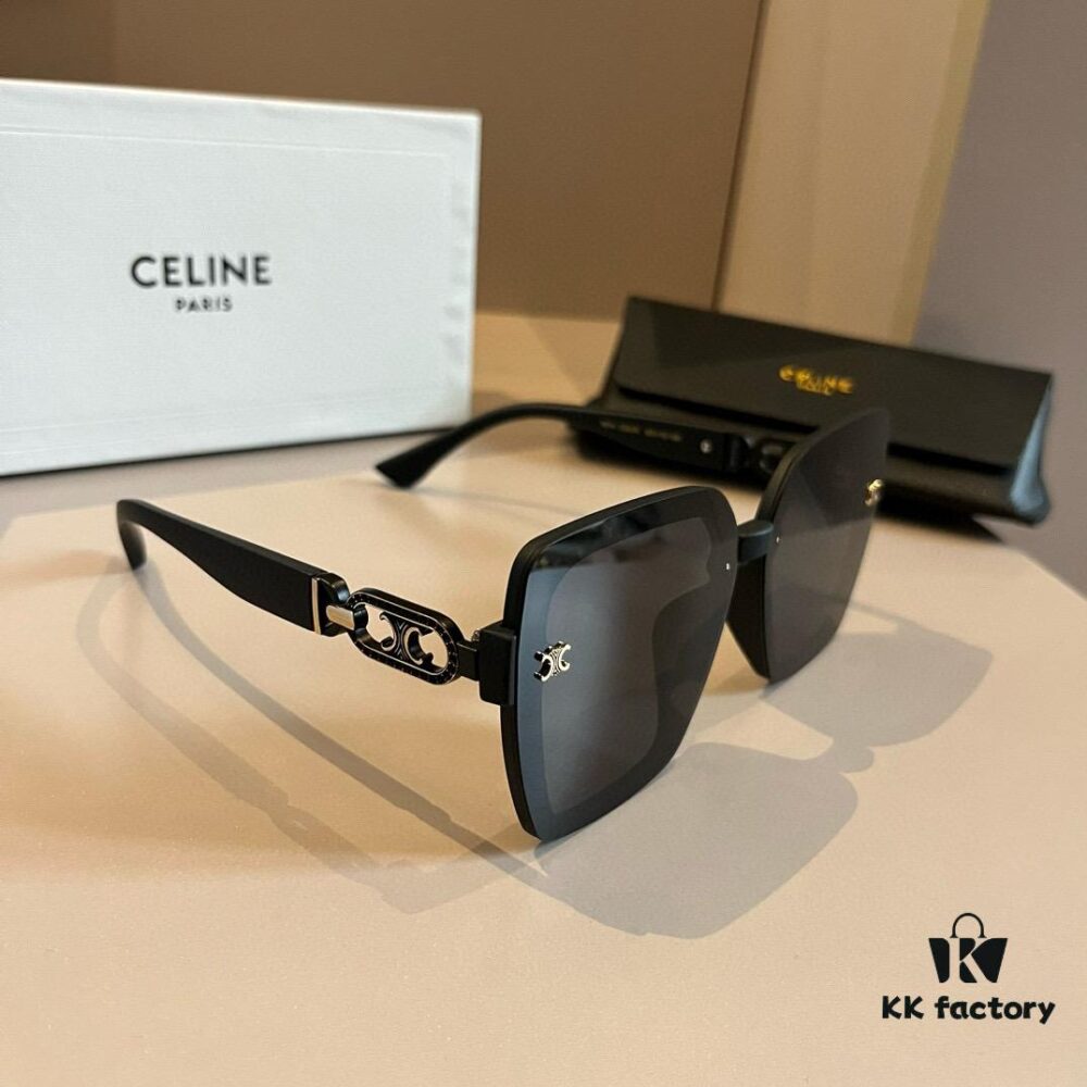Celine New Archway Sunglasses with Thick Metal Temples Exude Retro Charm