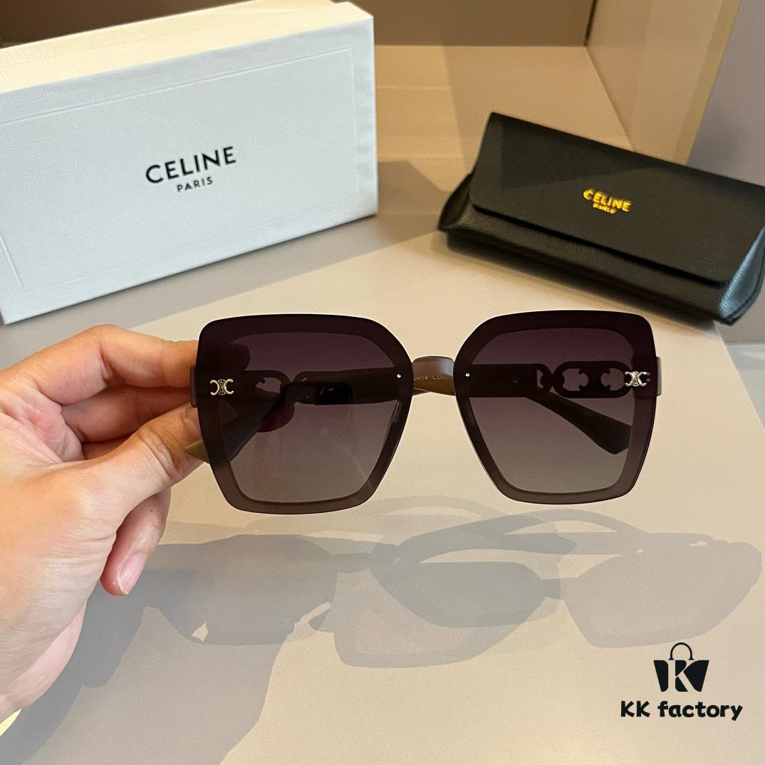 Celine New Archway Sunglasses with Thick Metal Temples Exude Retro Charm