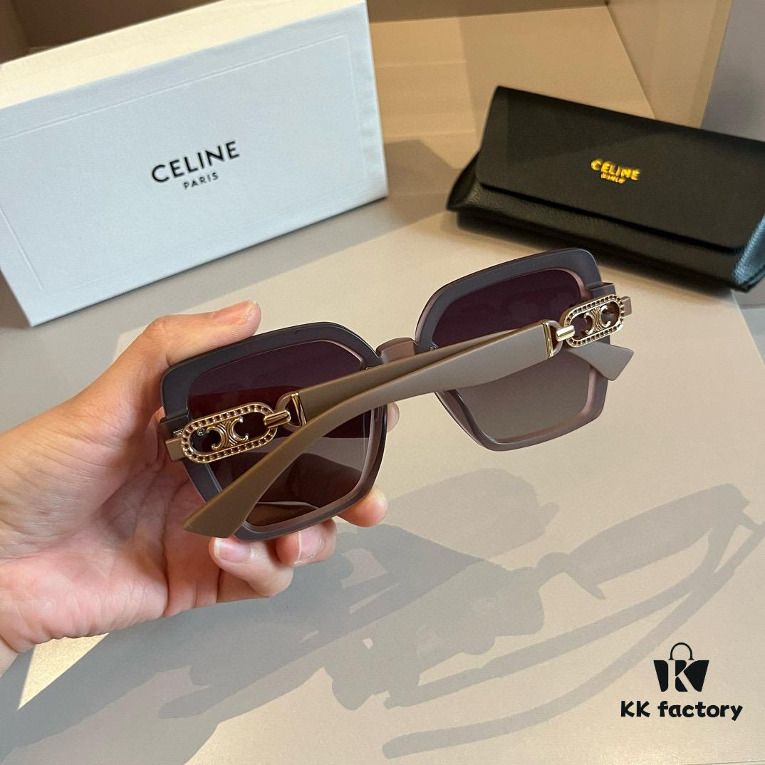 Celine New Archway Sunglasses with Thick Metal Temples Exude Retro Charm