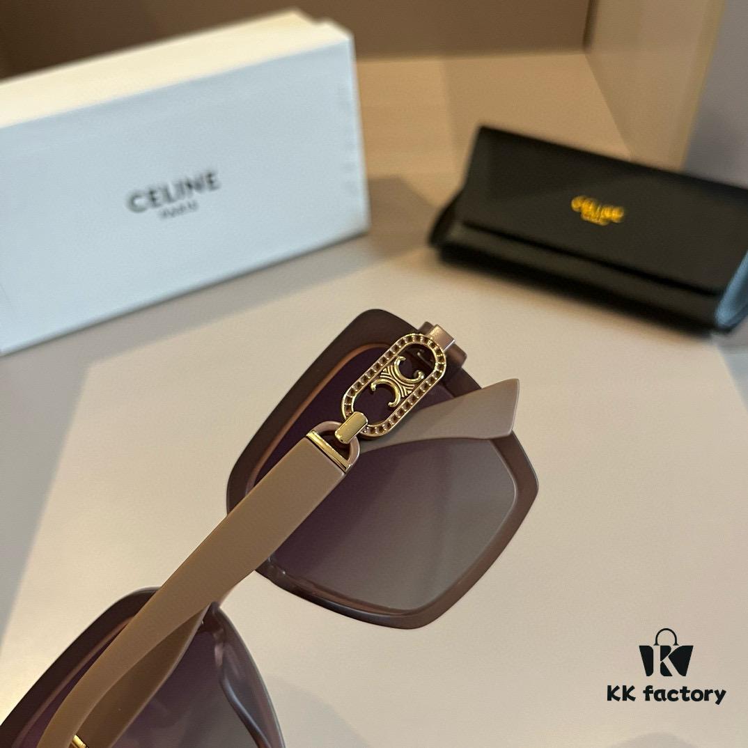 Celine New Archway Sunglasses with Thick Metal Temples Exude Retro Charm