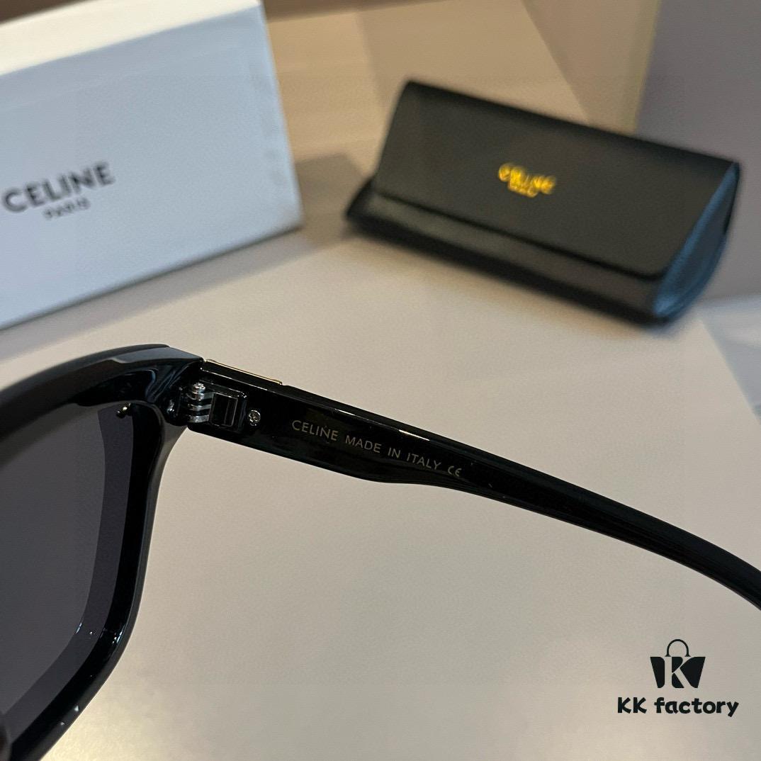 CELINE Women's Sunglasses, Highly Textured, HD Lenses, Stylish and Versatile