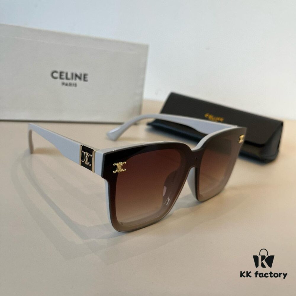 CELINE Women's Sunglasses, Highly Textured, HD Lenses, Stylish and Versatile