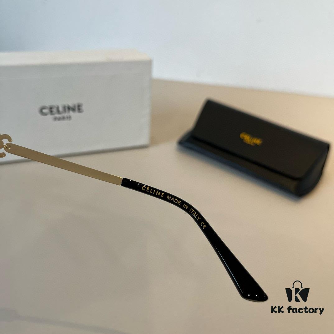 Celine Sunglasses, Amazing Design, Flattering for Round and Square Faces, Slimming Effect, Complements All Face Shapes