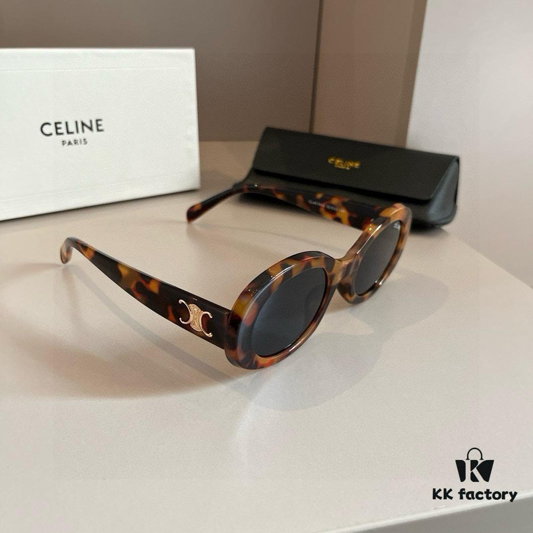 Celine Sunglasses, Amazing Design, Flattering for Round and Square Faces, Makes Face Look Slimmer, Complements All Face Shapes