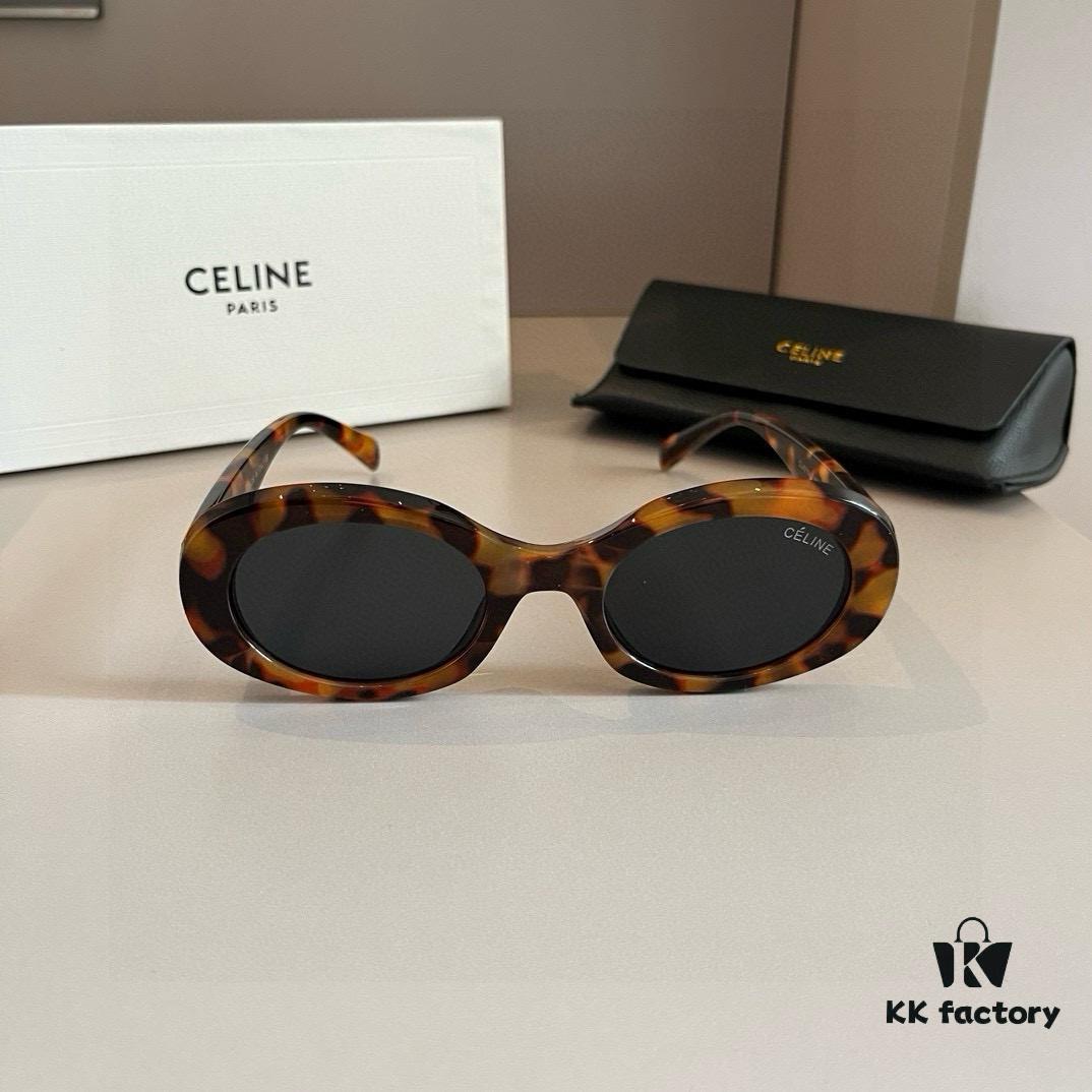 Celine Sunglasses, Amazing Design, Flattering for Round and Square Faces, Makes Face Look Slimmer, Complements All Face Shapes
