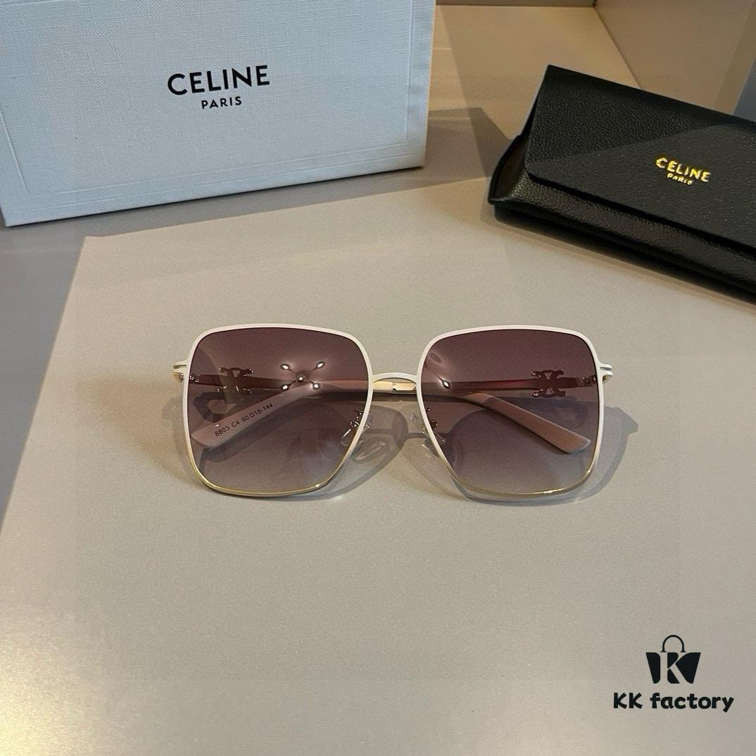 Celine Popular Best-Selling Sunglasses, Stylish Eyewear for Face Shape Enhancement