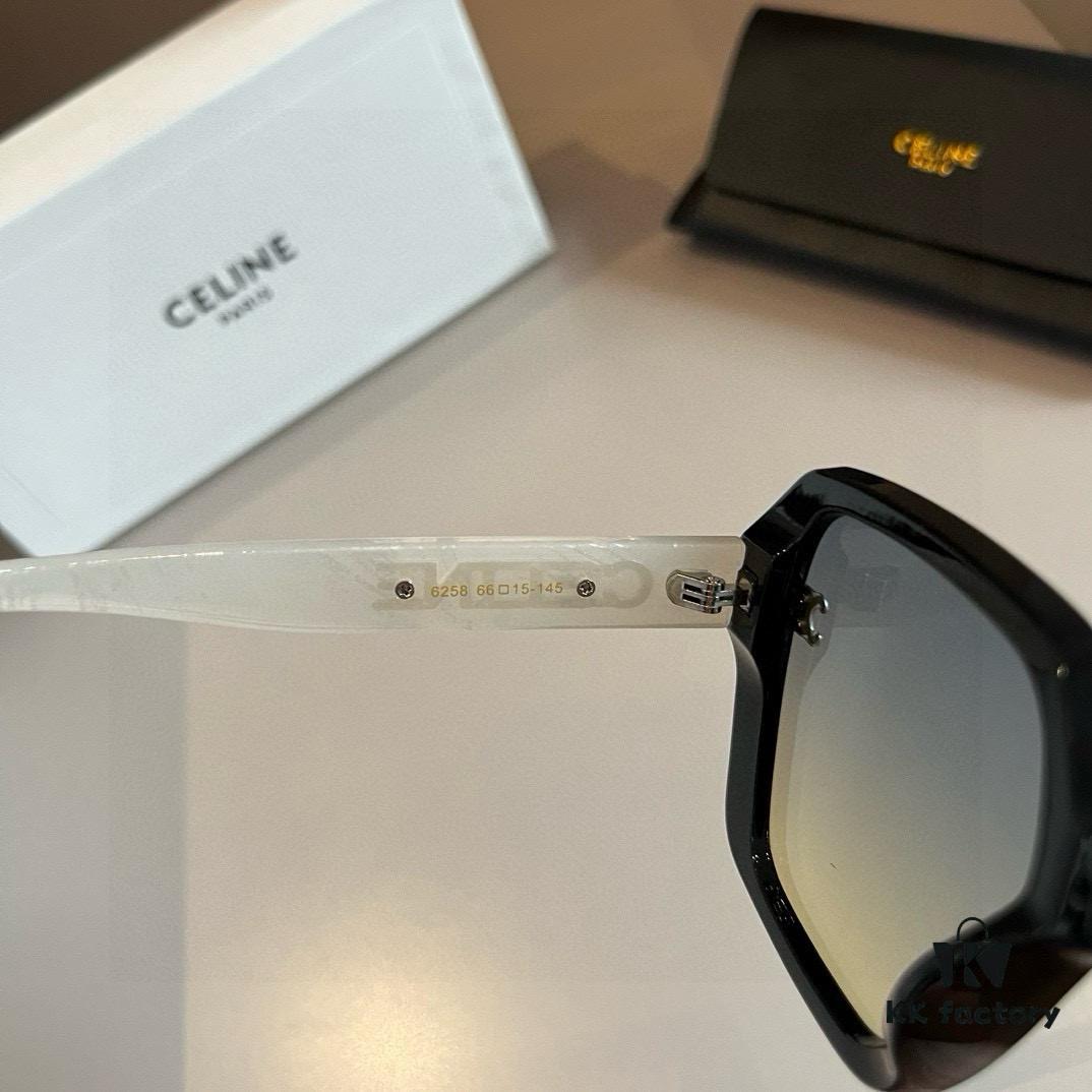 CELINE Women's Sunglasses, Highly Textured, HD Lenses, Stylish and Versatile