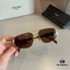Celine Retro Small Round Sunglasses, Classic Arc de Triomphe Style, Low-Key and Timeless Design