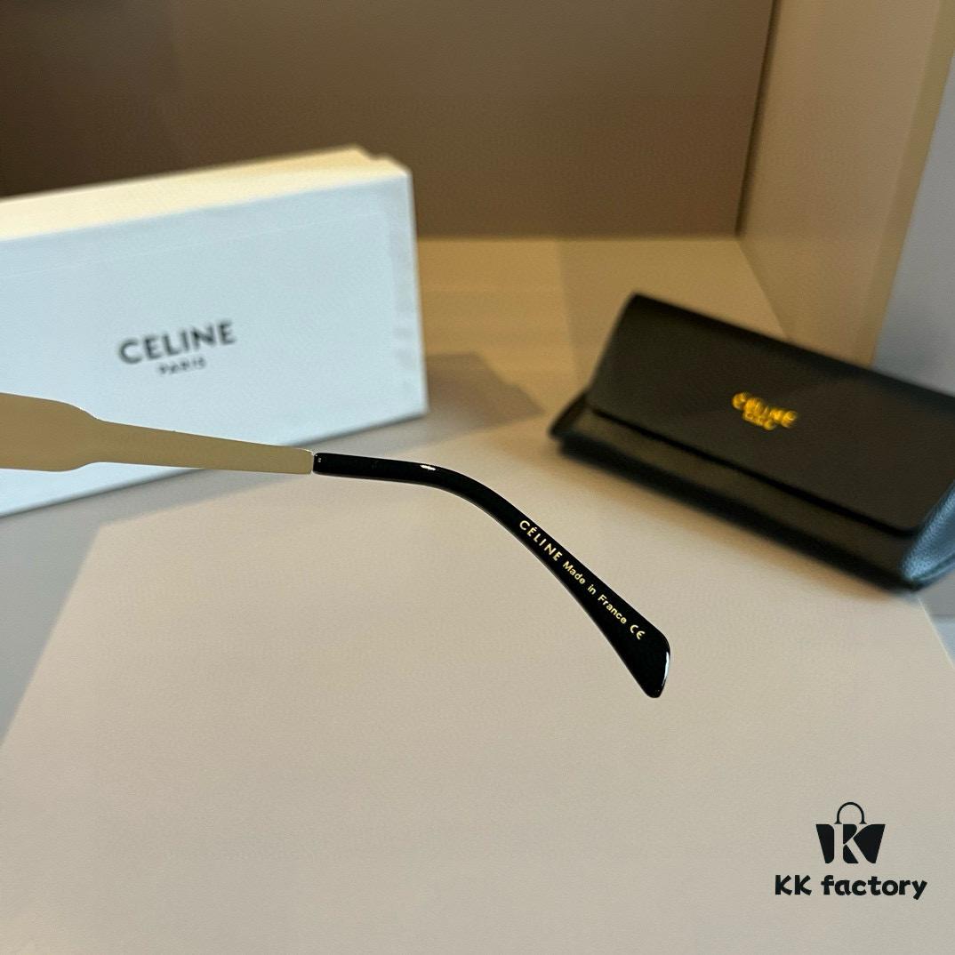 Lisa's Same Celine Retro Round-Framed Sunglasses, the 'Egg Superman' Style from Celine, Also Known as the Arc de Triomphe Model, Has Been Extremely Popular and Hard to Get