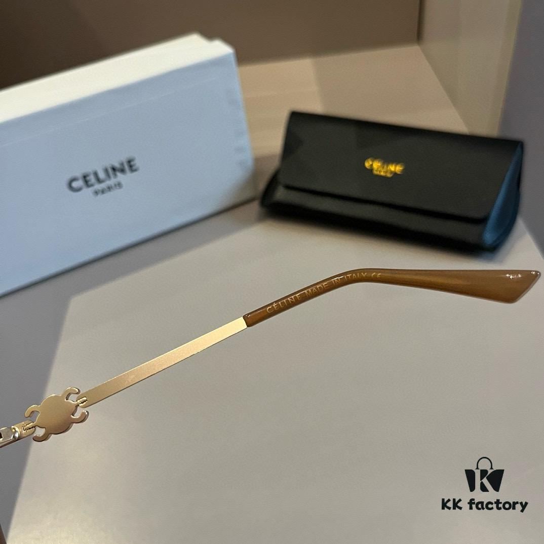 Celine Sunglasses, Amazing Design, Perfect for Square and Round Faces, Slimming Effect, Flattering All Face Shapes