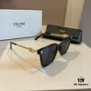 Celine Square Sunglasses, a Game-Changer for Round and Square Faces, Slimming Effect, Flattering on All Face Shapes