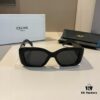 Celine New Women's Sunglasses, Large Temple Design, Elegant High-End Sunglasses