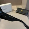 Celine New Women's Sunglasses, Large Temple Design, Elegant High-End Sunglasses