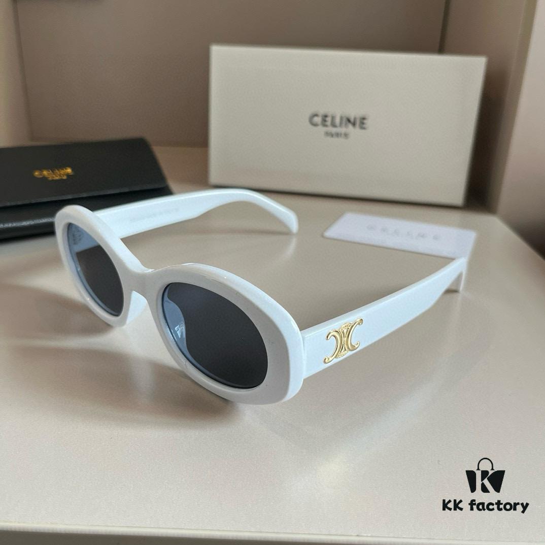 Celine Sunglasses, Amazing Design, Perfect for Square and Round Faces, Slimming Effect, Flattering All Face Shapes
