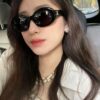Celine Square Sunglasses, a Game-Changer for Round and Square Faces, Slimming Effect, Flattering All Face Shapes