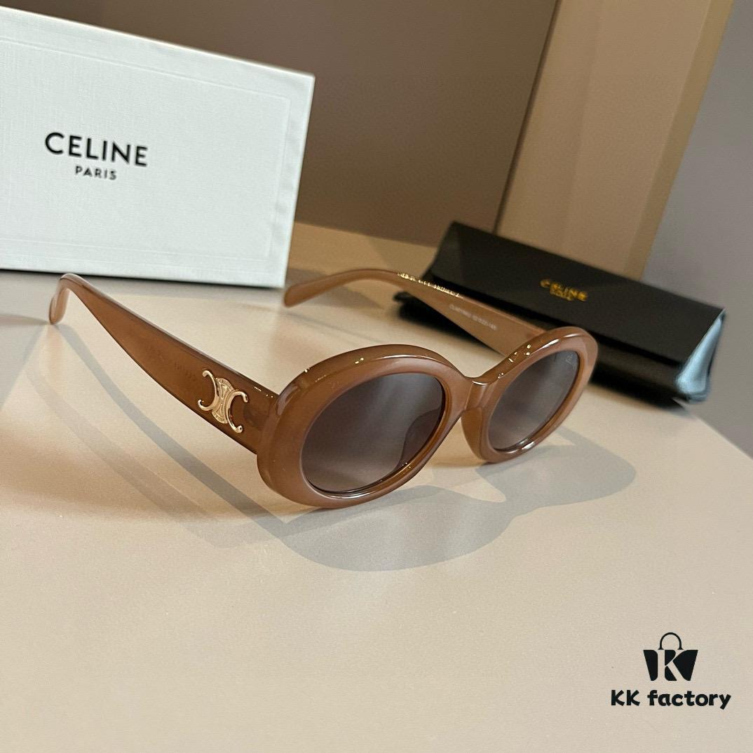 Celine Square Sunglasses, a Game-Changer for Round and Square Faces, Slimming Effect, Flattering All Face Shapes