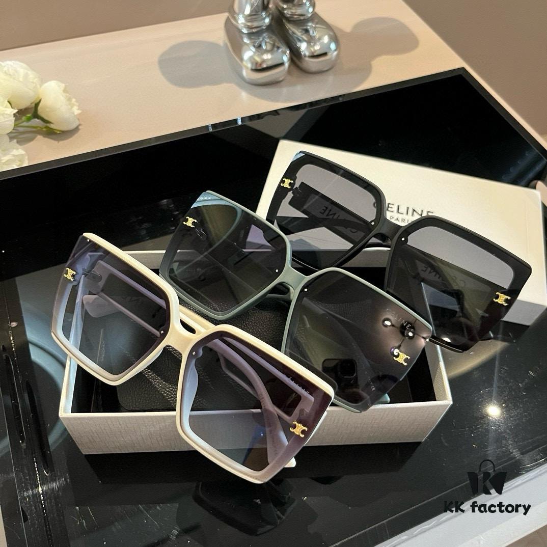 Celine New Arrival Sunglasses, Lightweight and Comfortable Frame, Sun Protection with Face-Framing Design, Stylish and Flattering Eyewear