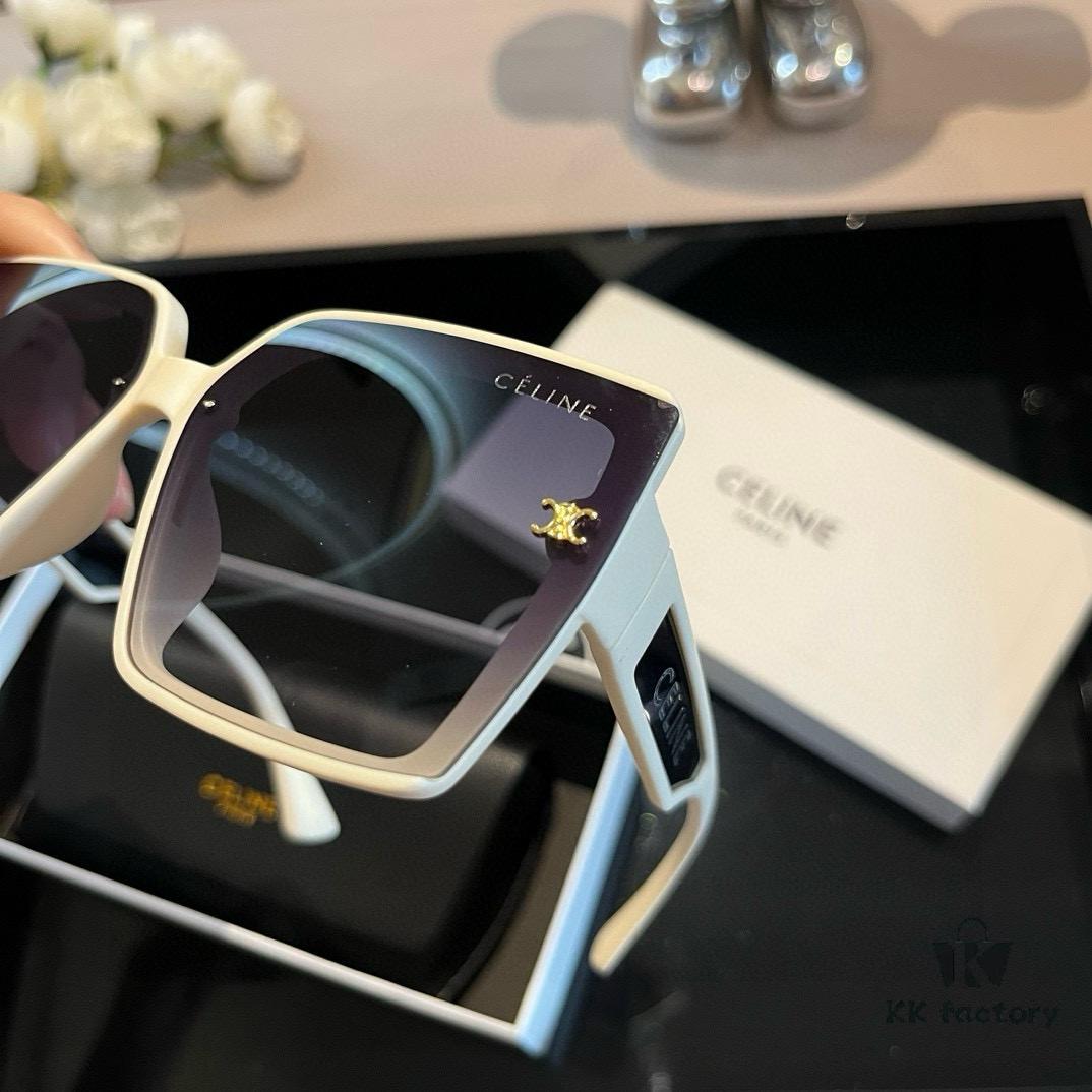 Celine New Arrival Sunglasses, Lightweight and Comfortable Frame, Sun Protection and Face-Shape Flattering Design
