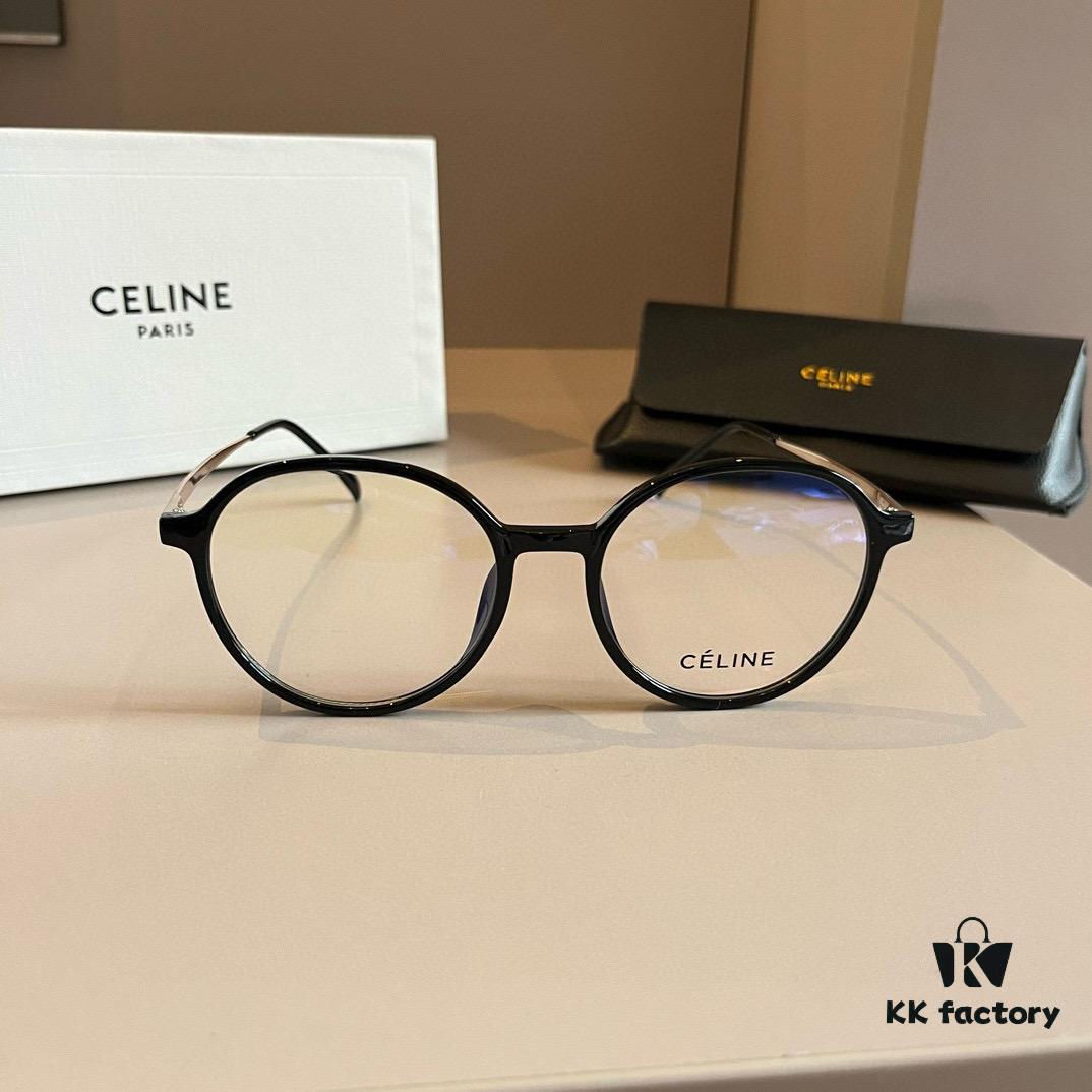 Celine Optical Frame 2024 Official Early Spring New Arrival, Popular Large-Frame Polarized Sunglasses Worn by Numerous Celebrities