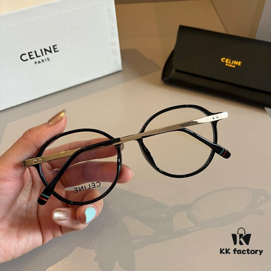 Celine Optical Frame 2024 Official Early Spring New Arrival, Popular Large-Frame Polarized Sunglasses Worn by Numerous Celebrities