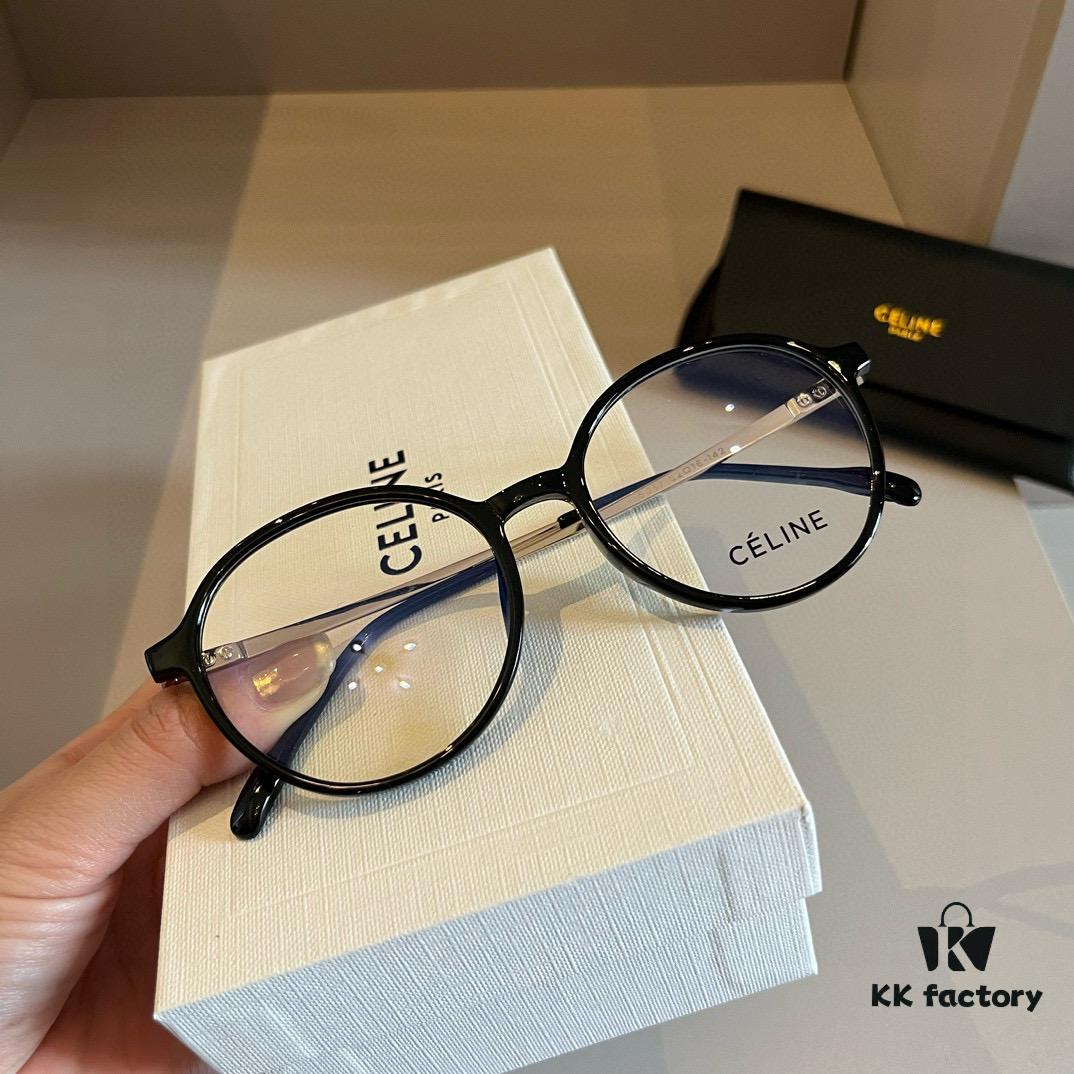 Celine Optical Frame 2024 Official Early Spring New Arrival, Popular Large-Frame Polarized Sunglasses Worn by Numerous Celebrities