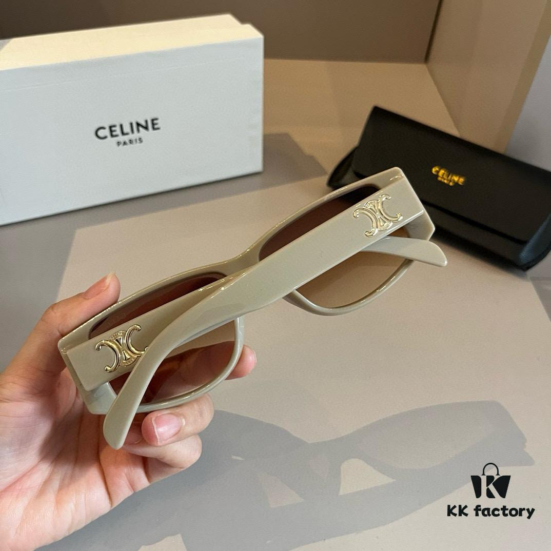 CELINE Square Cat-Eye Sunglasses
