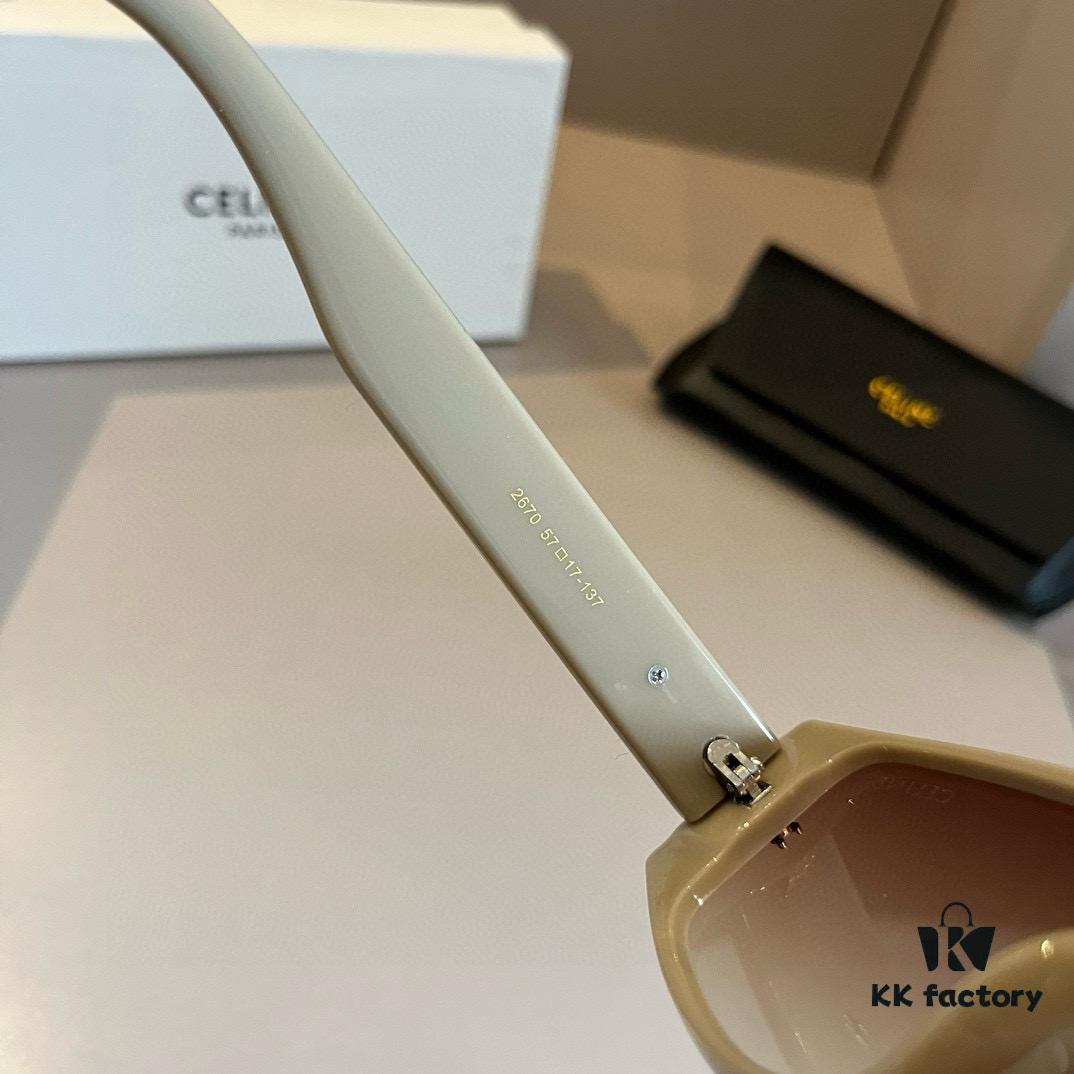 CELINE Square Cat-Eye Sunglasses