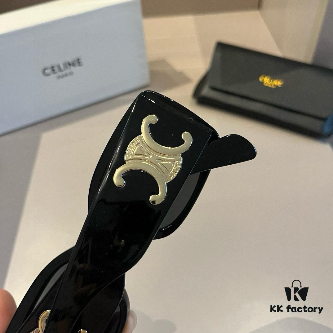 Celine New Women's Sunglasses, Large Temple Design, Elegant and Sophisticated Style