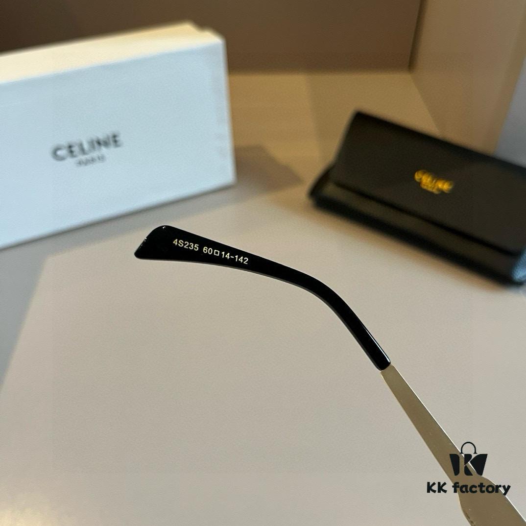 Lisa's Same Celine Retro Round-Framed Sunglasses, the 'Egg Superman' Style from Celine, Also Known as the Arc de Triomphe Model, Has Been Highly Popular and Hard to Get