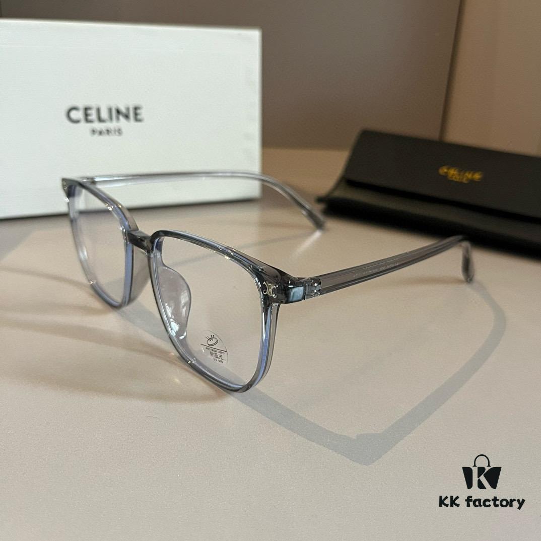 Celine Optical Glasses 2024 Official Pre-Spring New Arrival, Popular Large-Frame Sunglasses Worn by Many Celebrities, Polarized Ultra-Clear Sun Glasses