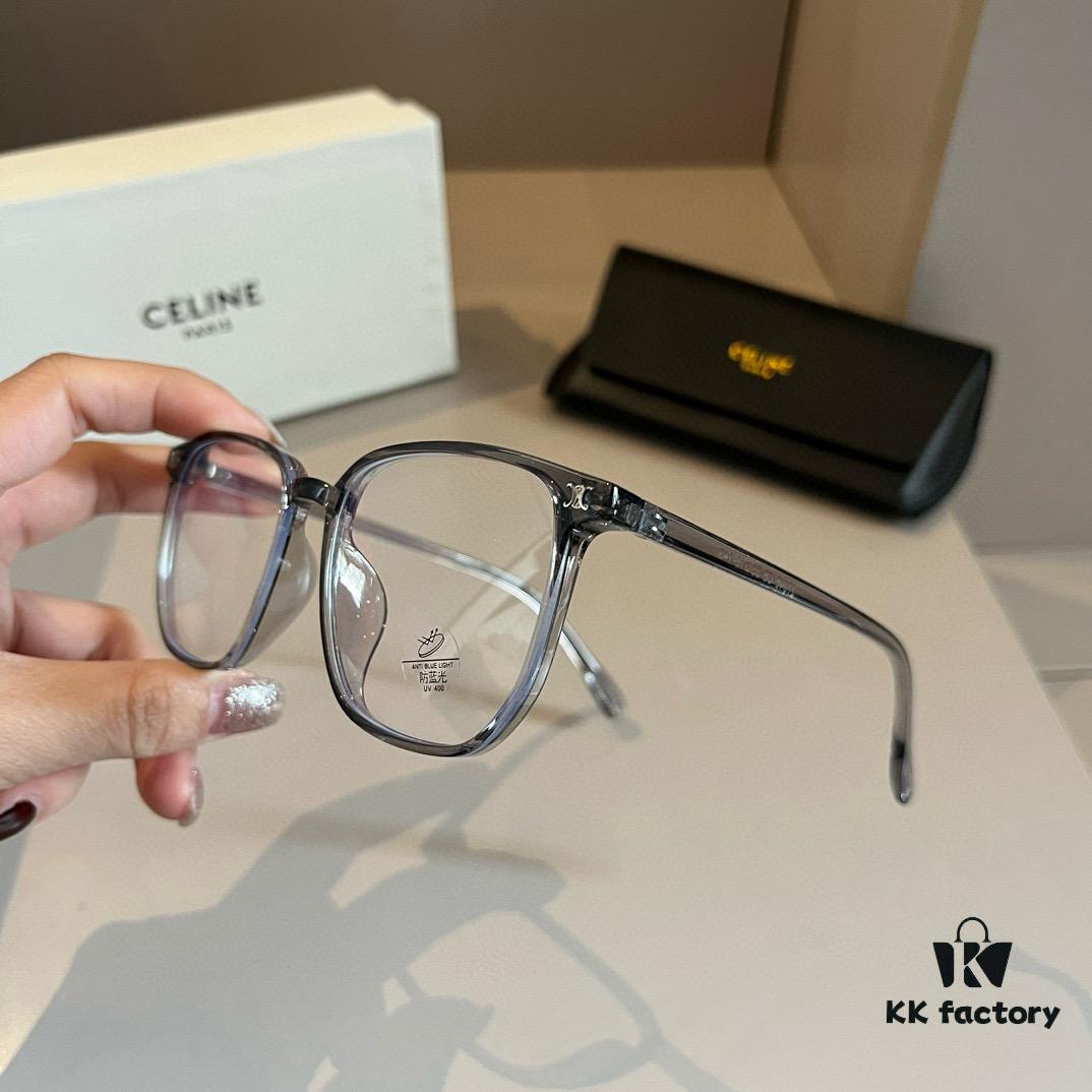 Celine Optical Glasses 2024 Official Pre-Spring New Arrival, Popular Large-Frame Sunglasses Worn by Many Celebrities, Polarized Ultra-Clear Sun Glasses