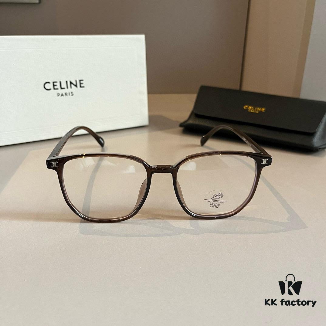Celine Optical Frame 2024 Official Early Spring New Arrival, Celebrity-Inspired Oversized Polarized Sunglasses