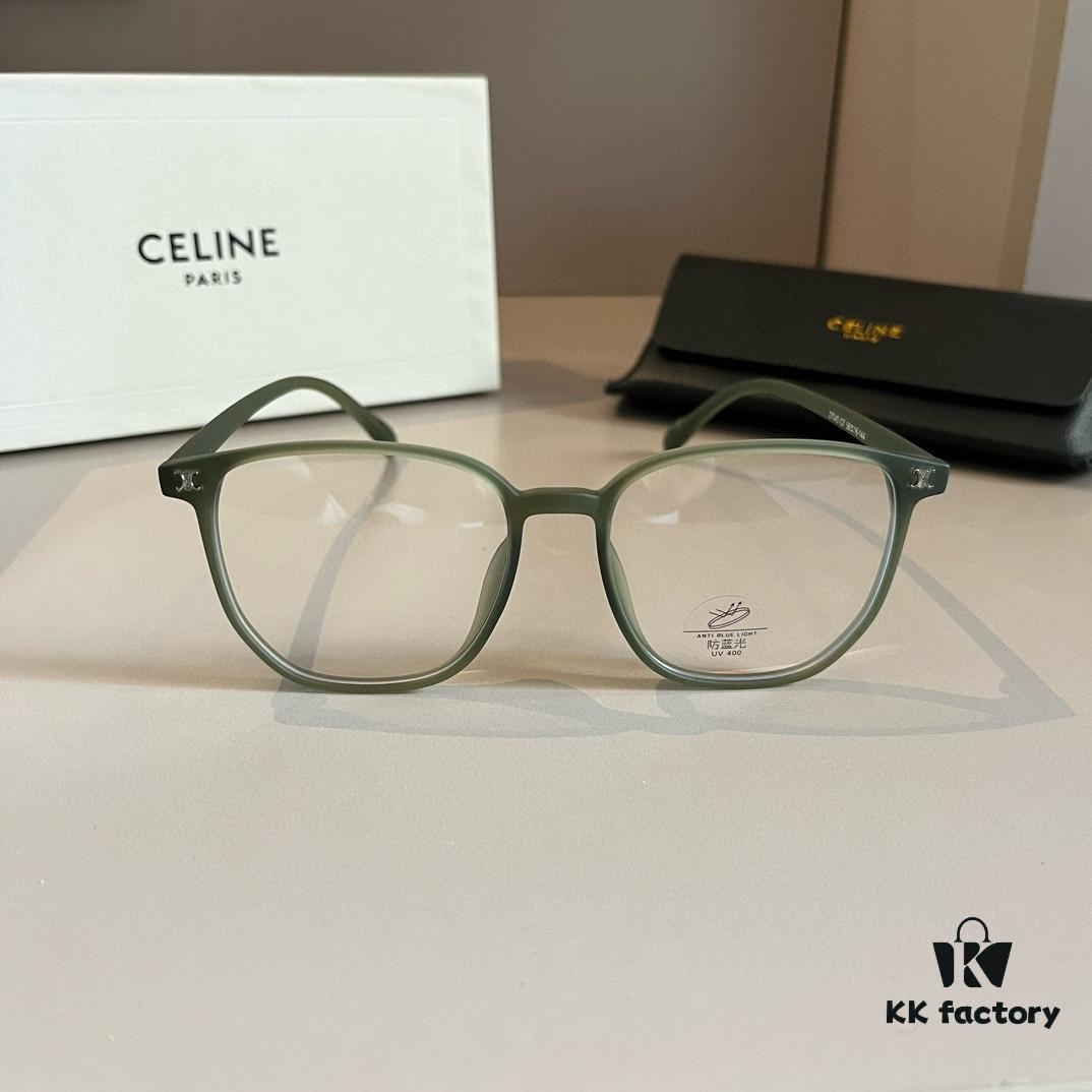 Celine Optical Frame 2024 Official Early Spring New Arrival, Celebrity-Favorite Large-Frame Polarized Sunglasses